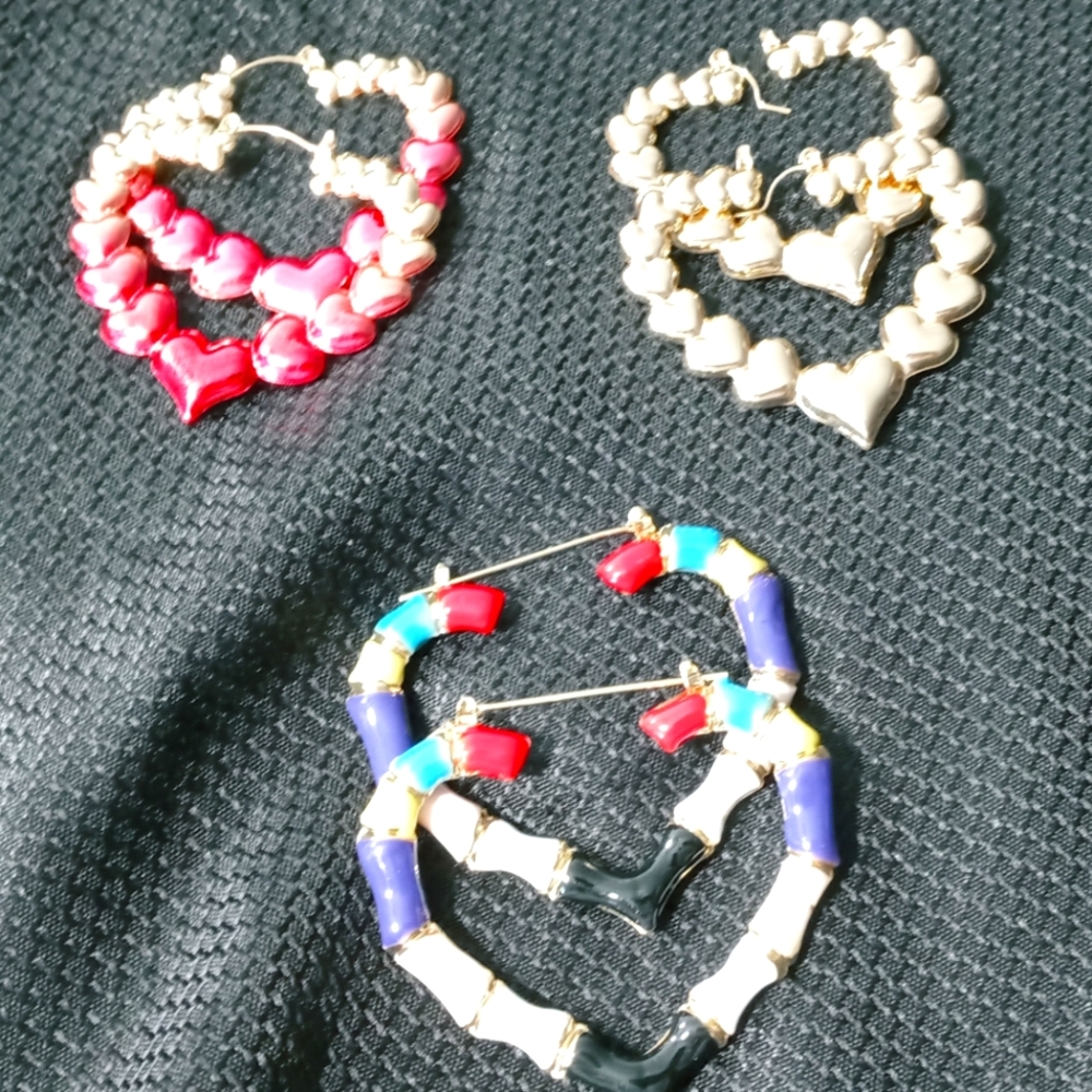 HEARTFELT BAMBOO EARRINGS